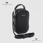 Сумка Женская Кожаная TERGAN 80287  SIYAH FLOATER Черный
