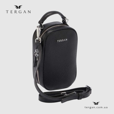 Сумка Женская Кожаная TERGAN 80287 SIYAH FLOATER Черный