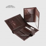 Портмоне мужские TERGAN 1484 с отделением для паспорта  KAHVE RUSTIC Коричневый