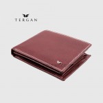 Портмоне Мужское TERGAN 1254 из натуральной кожи для денег и карточек 22TABA VEGETAL; Коричневый