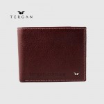 Портмоне Мужское TERGAN 1254 из натуральной кожи для денег и карточек 22TABA VEGETAL; Коричневый