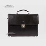 Портфель TERGAN 2803  SIYAH VEGETAL Черный