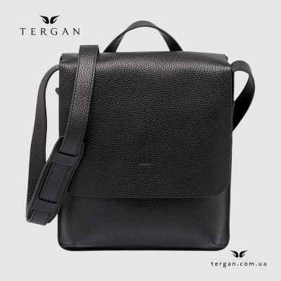 Сумка мужская через плечо TERGAN 21521 кожаная SIYAH LATIGO