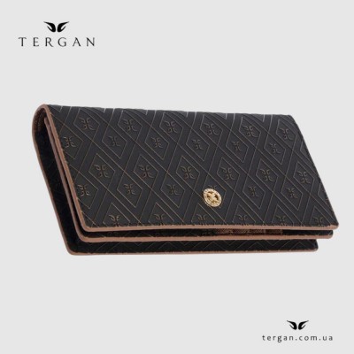 Кошелек женский TERGAN 55817 BRONZ-BRONZ CANVAS