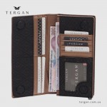 Кошелек женский TERGAN 55817  BRONZ-BRONZ CANVAS  Коричневый