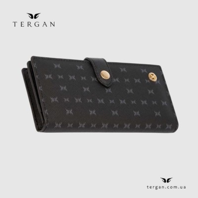 Кошелек женский TERGAN 55819 E.SİYAH / SİYAH CANVAS