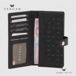Кошелек женский TERGAN 55819  E.SİYAH / SİYAH CANVAS  Черный