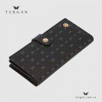 Кошелек женский TERGAN 55819  E.SİYAH / SİYAH CANVAS  Черный