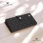 Кошелек женский TERGAN 55819  E.SİYAH / SİYAH CANVAS  Черный