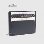 Кожаный Картхолдер Кредитница TERGAN 1050  LACIVERT RUSTIC Синий