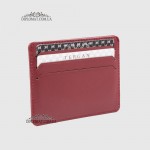 Визитница Картхолдер Кожаная TERGAN 1050  BORDO RUSTIC Бордовый