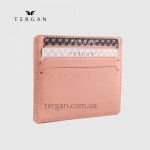 Картхолдер TERGAN 1050 Кожаный (Кредитница) PUDRA RUSTIC Пудра