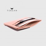Картхолдер TERGAN 1050 Кожаный (Кредитница) PUDRA RUSTIC Пудра