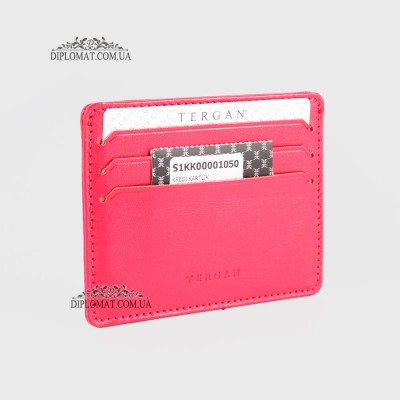 Картхолдер Кредитница TERGAN 1050 Кожаный 7 отделений для карт и ID документов FUJYA RUSTIC