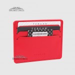 Кожаный Картхолдер Кредитница TERGAN 1050  KIRMIZI RUSTIC Красный
