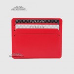 Кожаный Картхолдер Кредитница TERGAN 1050  KIRMIZI RUSTIC Красный