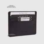 Картхолдер Кредитница TERGAN 1050 Кожаный 7 отделений для карт и ID документов  SIYAH RUSTIC Черный