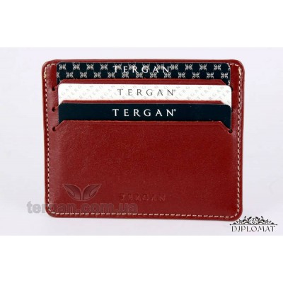 Картхолдер Кредитница TERGAN 1050 Кожаный 7 отделений для карт и ID документов 06TABA RUSTIC
