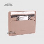 Визитница Картхолдер Кожаная TERGAN 1050 KUM RUSTIC Бежевая