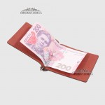 Зажим для денег из натуральной кожи TERGAN 1507  22TABA VEGETAL;