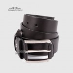 Ремень для джинс TERGAN 3058 Кожаный SIYAH RUSTIC Черный