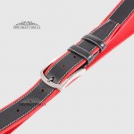 Ремень TERGAN 3264  KIRMIZI FLOATER/SIYAH RUSTIC Черный