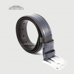 Ремень TERGAN 3264  SIYAH FLOATER / LACIVERT RUSTIC Синий
