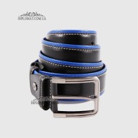 Ремень TERGAN 3264 MAVI FLOATER / SIYAH RUSTIC