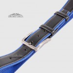 Ремень TERGAN 3264  MAVI FLOATER / SIYAH RUSTIC Синий Черный