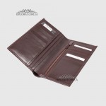 Портмоне мужское TERGAN 1293 Вертикальное для документов и карточек KAHVE RUSTIC Коричневый