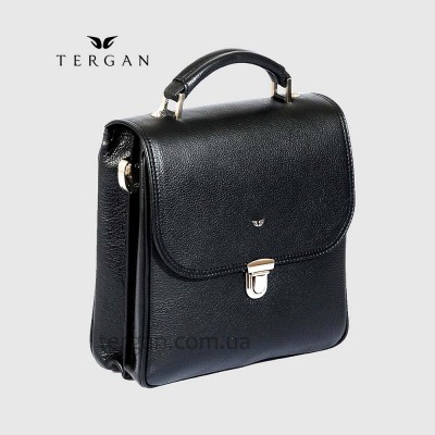 Барсетка TERGAN 2880 Вертикальная На два отделенияSIYAH FLOATER Черный