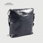 Сумка мужская TERGAN 21320 Кожаная с ремнем через плечо LACIVERT RUSTIC/LACIVERT RUSTIC Синий