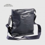 Сумка мужская TERGAN 21320 Кожаная с ремнем через плечо LACIVERT RUSTIC/LACIVERT RUSTIC Синий
