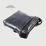 Сумка мужская TERGAN 21320 Кожаная с ремнем через плечо LACIVERT RUSTIC/LACIVERT RUSTIC Синий