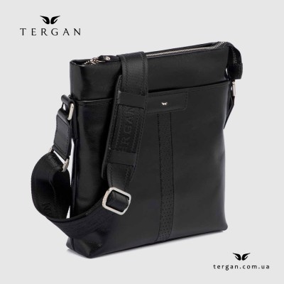 Сумка мужская кожаная Через плечо TERGAN 21320 SIYAH RUSTIC/SIYAH RUSTIC