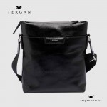 Оригинальная мужская сумка TERGAN 21320 кожа RUSRIC, чёрная