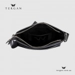 Оригинальная мужская сумка TERGAN 21320 кожа RUSRIC, чёрная