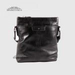 Сумка мужская кожаная Через плечо TERGAN 21320  SIYAH RUSTIC Черный Черный