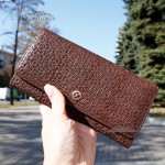 Кошелек женский TERGAN 5787 Кожаный KAHVE PALERMO Темно Коричневый