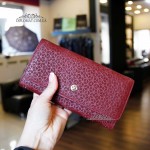 Кошелек женский TERGAN 5787 Кожаный  BORDO FLOATER Бордовый