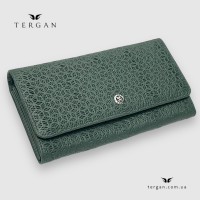 Кошелек женский TERGAN 5787 Кожаный KOYU YESIL FLOATER