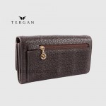 Кошелек женский TERGAN 5787 Кожаный KAHVE FLOATER Коричневый