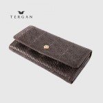 Кошелек женский TERGAN 5787 Кожаный KAHVE FLOATER Коричневый