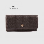 Кошелек женский TERGAN 5787 Кожаный KAHVE FLOATER Коричневый