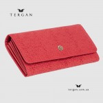 Кошелек женский TERGAN 5787 Кожаный  KIRMIZI ARSEL Красный Красный/Розовый