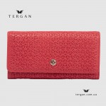 Кошелек женский TERGAN 5787 Кожаный  KIRMIZI ARSEL Красный Красный/Розовый