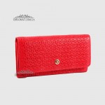 Кошелек женский TERGAN 5787 Кожаный KIRMIZI FLOATER Красный/Розовый