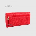 Кошелек женский TERGAN 5787 Кожаный KIRMIZI FLOATER Красный/Розовый