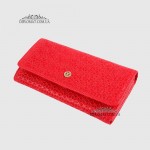 Кошелек женский TERGAN 5787 Кожаный KIRMIZI FLOATER Красный/Розовый