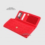 Кошелек женский TERGAN 5787 Кожаный KIRMIZI FLOATER Красный/Розовый